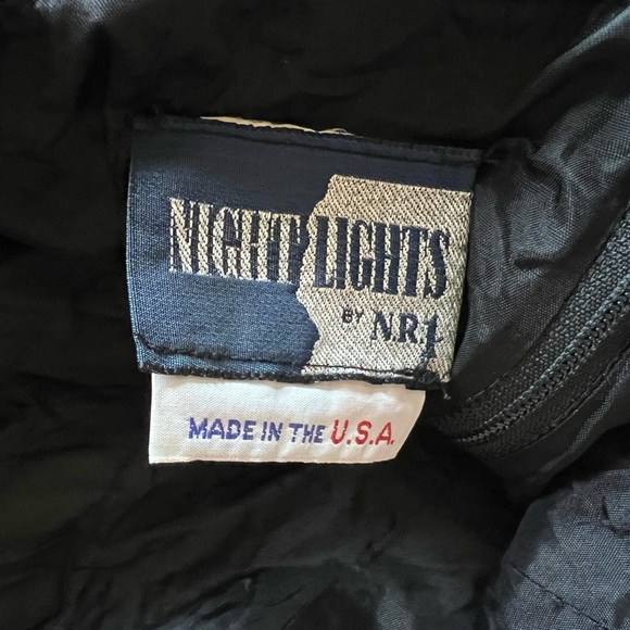 Vintage Black Velvet Bodysuit & Matching Evening Bag 90s Glam Retro Party Outfit - Picture 12 of 13